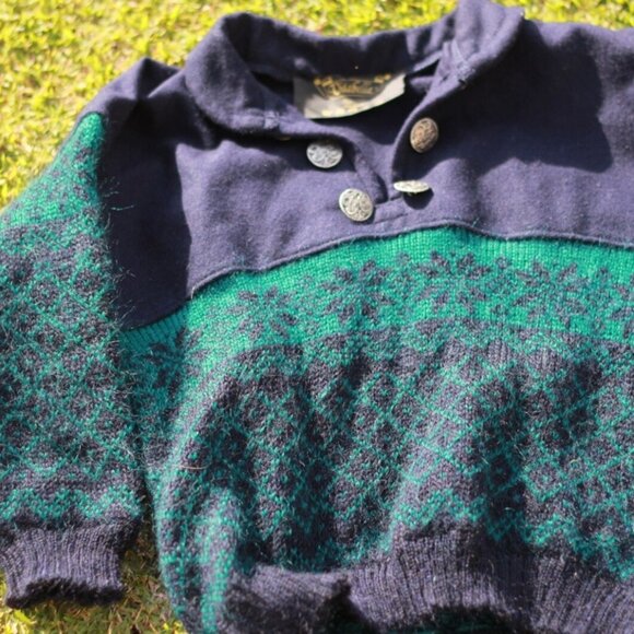 Children's Vintage Nordic Sweater - Picture 4 of 4